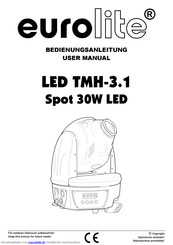 EuroLite LED TMH-3.1 Bedienungsanleitung