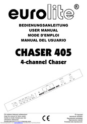 EuroLite Chaser 405 Bedienungsanleitung