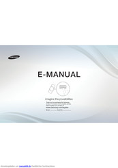 Samsung UE22D5010NW Handbuch