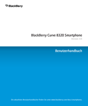 Blackberry 8320 Curve Benutzerhandbuch