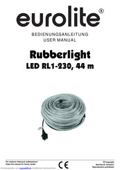 EuroLite LED RL1-230 Bedienungsanleitung