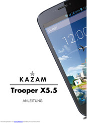 KaZAM Trooper X5.5 Kurzanleitung