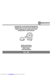Amplicomms TCL 190 Bedienungsanleitung