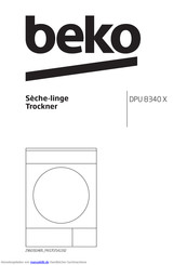 Beko DPU 8340 X Handbuch