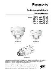 Panasonic Serie WV-SFV6 Bedienungsanleitung