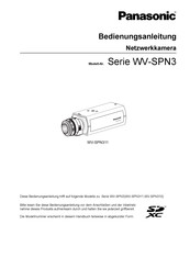 Panasonic WV-SPN3 Bedienungsanleitung