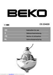 Beko CS 234020 Gebrauchsanweisung