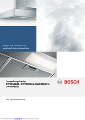 Bosch DWK098G21 Gebrauchsanleitung