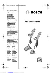 Bosch ART 3000 COMBITRIM Originalbetriebsanleitung
