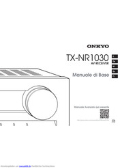 Onkyo TX-NR1030 Bedienungsanleitung