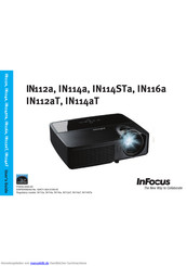 InFocus In112aT Handbuch