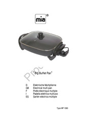 MIA Type MP 1060 Handbuch