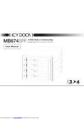 Icy Dock MB674SPF Handbuch