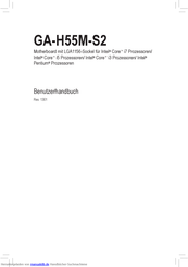 Gigabyte GA-H55M-S2 Benutzerhandbuch