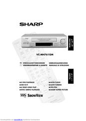 Sharp VC-MH761GM Bedienungsanleitung
