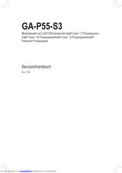 Gigabyte GA-P55-S3 Benutzerhandbuch