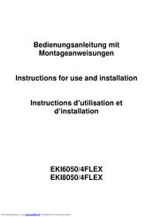vonReiter EKI8050/4Flex Bedienungsanleitung