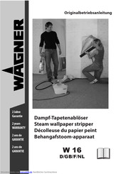 WAGNER W 16 Originalbetriebsanleitung