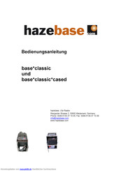 Hazebase base classic Bedienungsanleitung