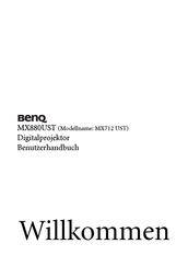BenQ MX880UST Benutzerhandbuch