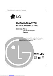 LG FA162-A0U Bedienungsanleitung
