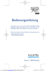 Alcatel 5054D Bedienungsanleitung