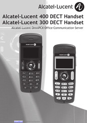 Alcatel-Lucent OmniPCX Office400 DECT Handset Bedienungsanleitung