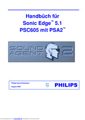Philips Sonic Edge 5.1 PSC605 Handbuch