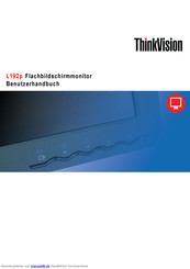 ThinkVision L192p Benutzerhandbuch