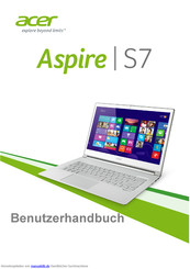 Acer Aspire S7 Benutzerhandbuch