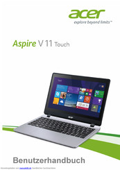 Acer Aspire V 11 Touch Benutzerhandbuch
