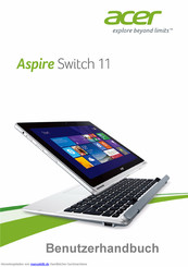 Acer ASPIRE SWITCH 11 Benutzerhandbuch