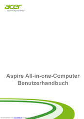 Acer Aspire Touch Series Benutzerhandbuch