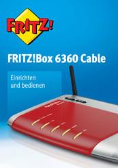 Fritz! FRITZ!Box 6360 Cable Handbuch