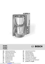 Bosch TKA6001V Gebrauchsanleitung