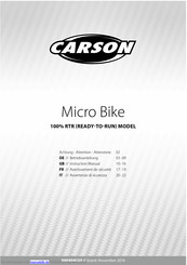 Carson Micro Bike Betriebsanleitung