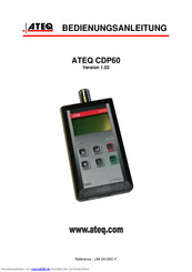 ATEQ CDP60 Bedienungsanleitung