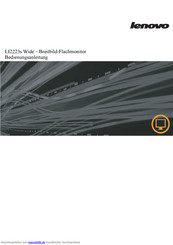 Lenovo LI2223s Wide Bedienungsanleitung