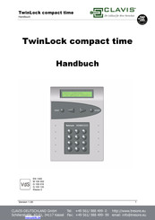 Clavis TwinLock compact time Handbuch