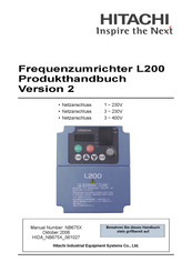 Hitachi L200 Produkthandbuch