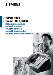 Siemens Hicom 300E Bedienungsanleitung