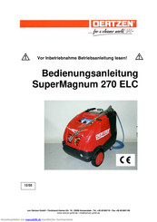 Oertzen SuperMagnum 270 ELC Bedienungsanleitung