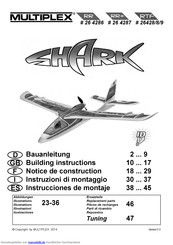 Multiplex SHARK Bauanleitung
