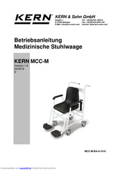 KERN MCC-M Betriebsanleitung
