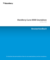 BlackBerry Curve 8900 Benutzerhandbuch