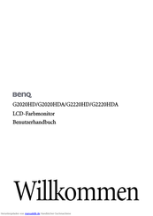 BenQ G2020HDA Benutzerhandbuch