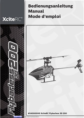 Xciterc Flybarless 3D 200 Bedienungsanleitung