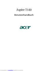 Acer Aspire T140 Benutzerhandbuch