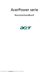 Acer AcerPower serie Benutzerhandbuch