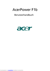 Acer AcerPower F1b Benutzerhandbuch